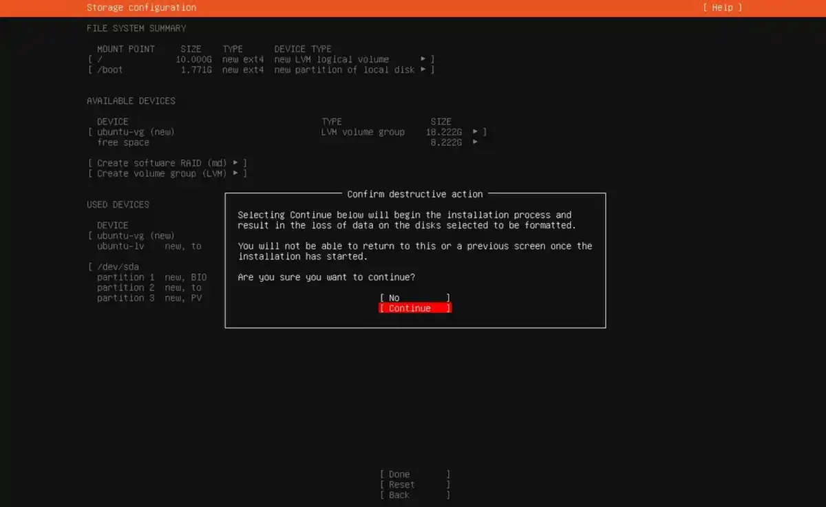 Serçe Bilişim Ubuntu Server kurulum rehberi; 