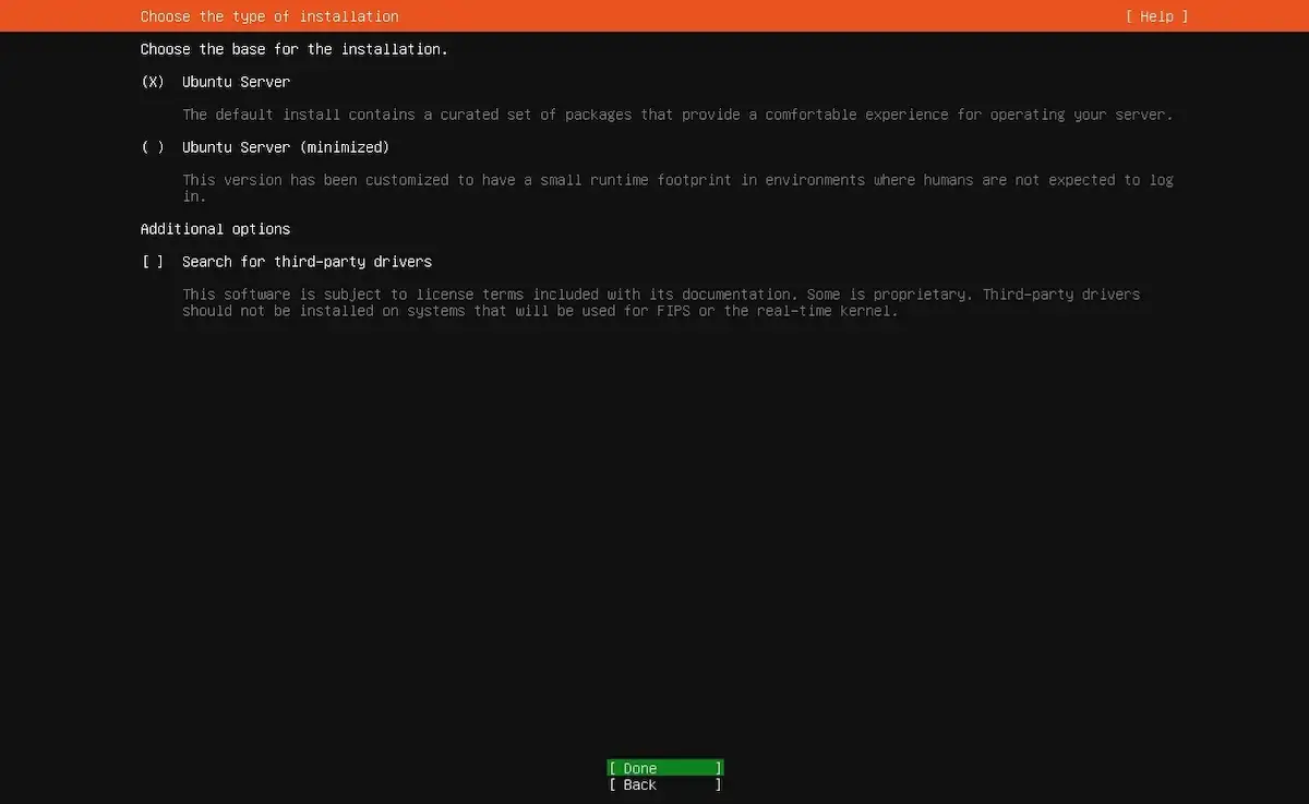 Serçe Bilişim Ubuntu Server kurulum rehberi; 